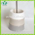 ceramic 3level color with classic style toilet brush holder, customized toilet brush holder